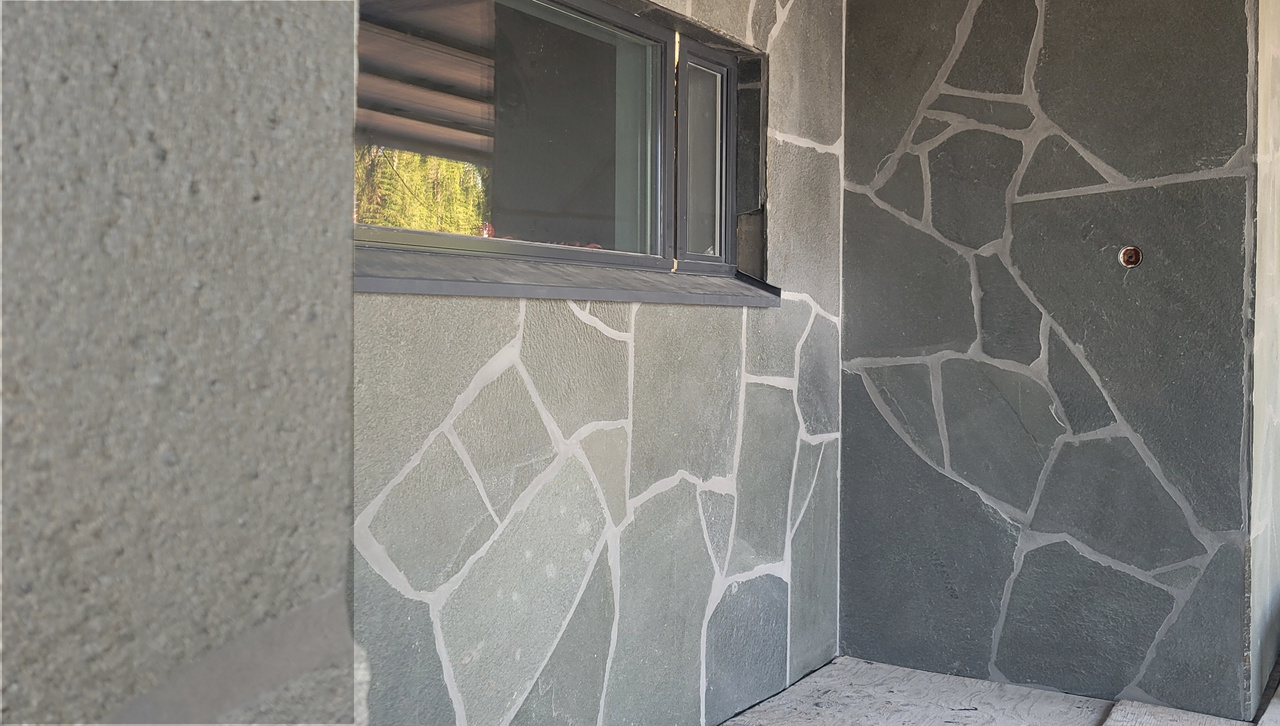 Liuskekivet verhoiluun