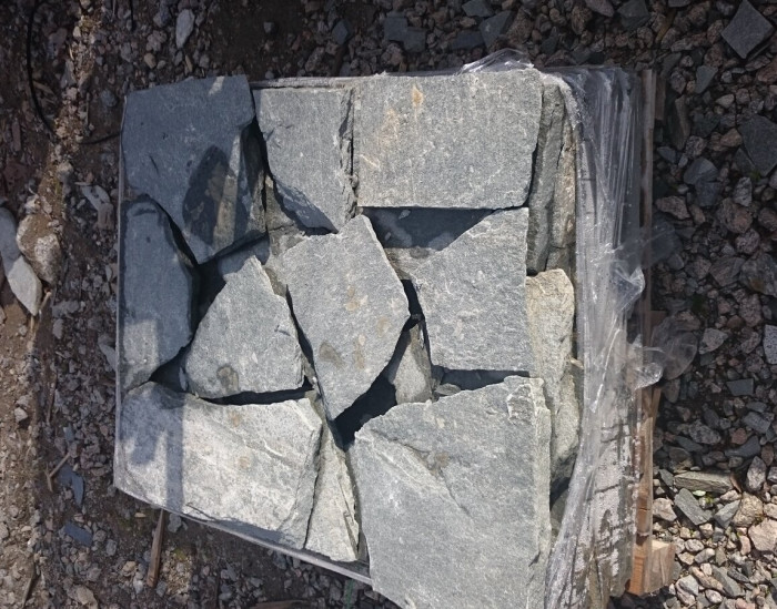 Liuskekivi Kavalan Harmaa 3-5 cm L