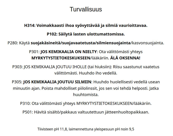 Asennustuote Soledon kiven tehopesu